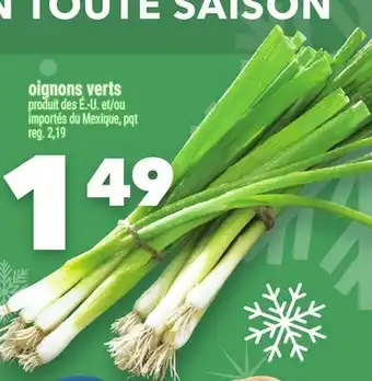 Marche Ami OIGNONS VERTS offer