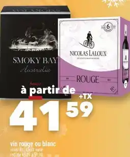Marche Ami Vin rouge ou blanc Smoky Bay, Nicolas Laloux offer