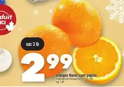 Marche Ami Oranges Navel sans pépins offer