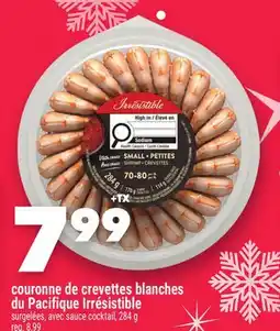 Marche Ami Couronne de crevettes blanches du Pacifique Irrésistible offer