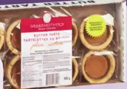 Giant Tiger Meadow Bakery Grandmother's Bake Shoppe butter tarts offer