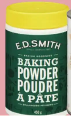 Giant Tiger E.D. Smith pure pumpkin baking powder offer