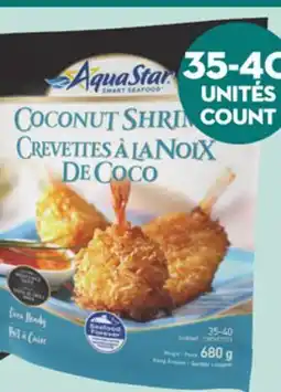 Giant Tiger Aqua Star breaded shrimp offer