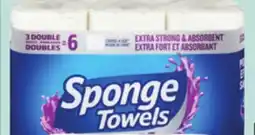 Giant Tiger Sponge Towels paper towels offer