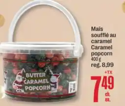 Jean Coutu Caramel popcorn offer