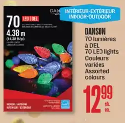 Jean Coutu DANSON 70 LED lights Couleurs Assorted colours offer