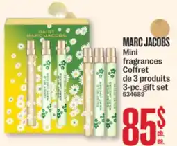 Jean Coutu MARC JACOBS Mini fragrances 3-pc. gift set offer