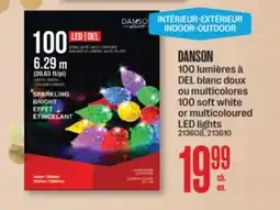 Jean Coutu DANSON 100 soft white or multicoloured LED lights offer