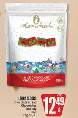 Jean Coutu LAURA SECORD Chocolates in a bag offer