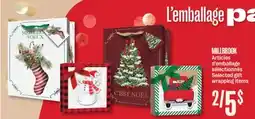 Jean Coutu MILLBROOK Selected gift wrapping items offer