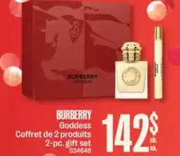 Jean Coutu BURBERRY Goddess offer
