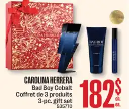 Jean Coutu CAROLINA HERRERA Bad Boy Cobalt 3-pc. gift set offer