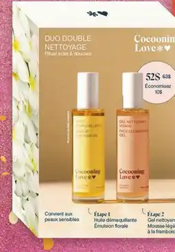 Uniprix COCOONING LOVE DÉLICE CORPOREL Coffret 2 morceaux offer