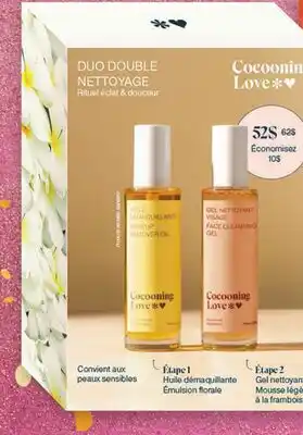 Uniprix COCOONING LOVE DÉLICE CORPOREL Coffret 2 morceaux offer