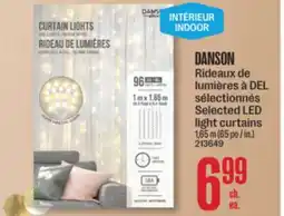 Jean Coutu DANSON Selected LED light curtains offer