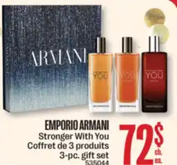 Jean Coutu EMPORIO ARMANI Stronger With You 3-pc. gift set offer