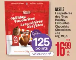 Jean Coutu NESTLÉ Holiday Favourites Chocolates offer
