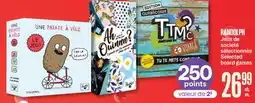 Jean Coutu RANDOLPH Selected board games offer