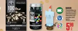 Jean Coutu DANSON Selected LED candles and lights offer