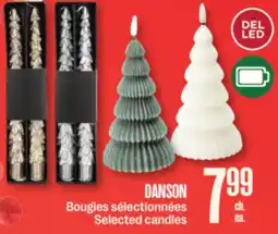 Jean Coutu DANSON Selected candles offer