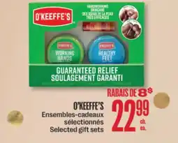Jean Coutu O'KEEFFE'S Selected gift sets offer