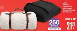 Jean Coutu S&CO Selected throws and blankets offer