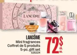 Jean Coutu LANCÔME Mini fragrances 5-pc. gift set offer