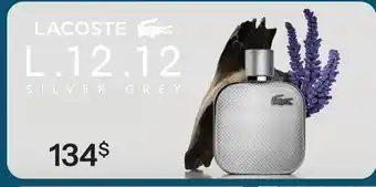 Brunet LACOSTE L. 12. 12 SILVER GREY offer