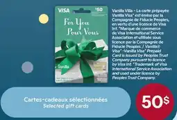 Brunet Cartes-cadeaux sélectionnées offer