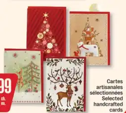 Jean Coutu Selected handcrafted cards offer