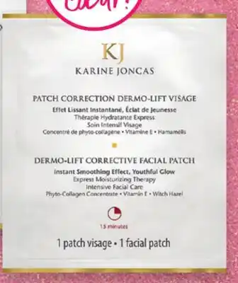 Uniprix KARINE JONCAS Patch correcteur visage, Paire offer