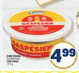 Marché Bonichoix GASPÉSIEN CRETONS offer