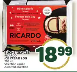Marché Bonichoix RICARDO ICE CREAM LOG offer