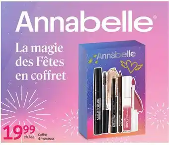 Uniprix ANNABELLE Coffret 4 morceaux offer