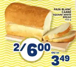 Marché Bonichoix SQUARE WHITE BREAD offer