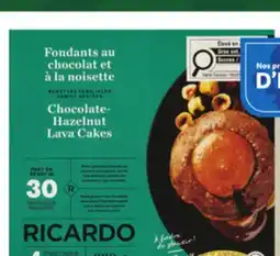 Marché Bonichoix RICARDO FROZEN LAVA CAKES offer