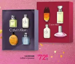 Uniprix CALVIN KLEIN Coffret 4 morceaux offer