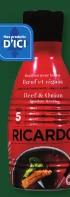 Marché Bonichoix RICARDO FONDUE BROTH offer