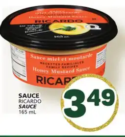 Marché Bonichoix RICARDO SAUCE offer