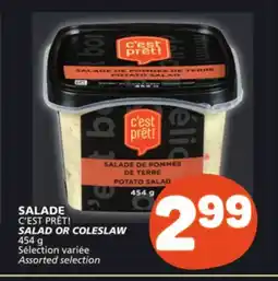 Marché Bonichoix C'EST PRÊT! SALAD OR COLESLAW offer