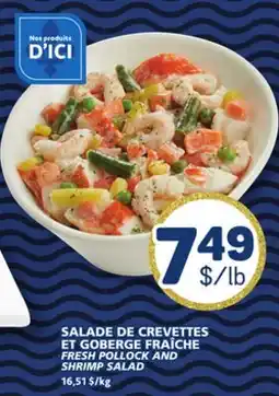 Marché Bonichoix FRESH POLLOCK AND FRESH POLLOCK AND SHRIMP SALAD offer