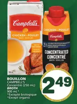 Marché Bonichoix CAMPBELL'S BROTH offer