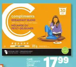 Marché Bonichoix COMPLIMENTS ECO CUP COFFEE offer