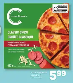 Marché Bonichoix COMPLIMENTS FROZEN PIZZA offer
