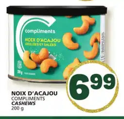 Marché Bonichoix COMPLIMENTS CASHEWS offer
