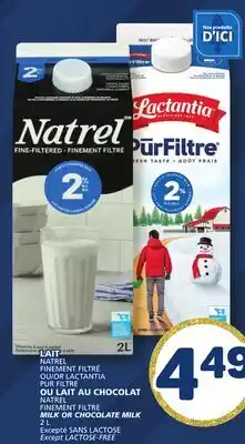 Marché Bonichoix NATREL OR LACTANTIA MILK OR CHOCOLATE MILK offer
