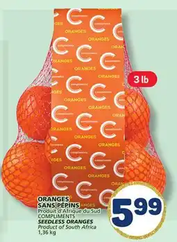 Marché Bonichoix COMPLIMENTS SEEDLESS ORANGES offer