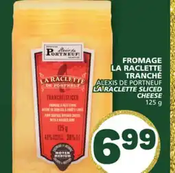 Marché Bonichoix LA RACLETTE SLICED CHEESE offer