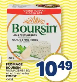 Marché Bonichoix BOURSIN FROMAGERIES BEL CHEESE offer