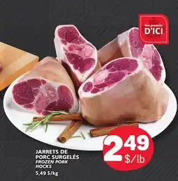 Marché Bonichoix FROZEN PORK HOCKS offer